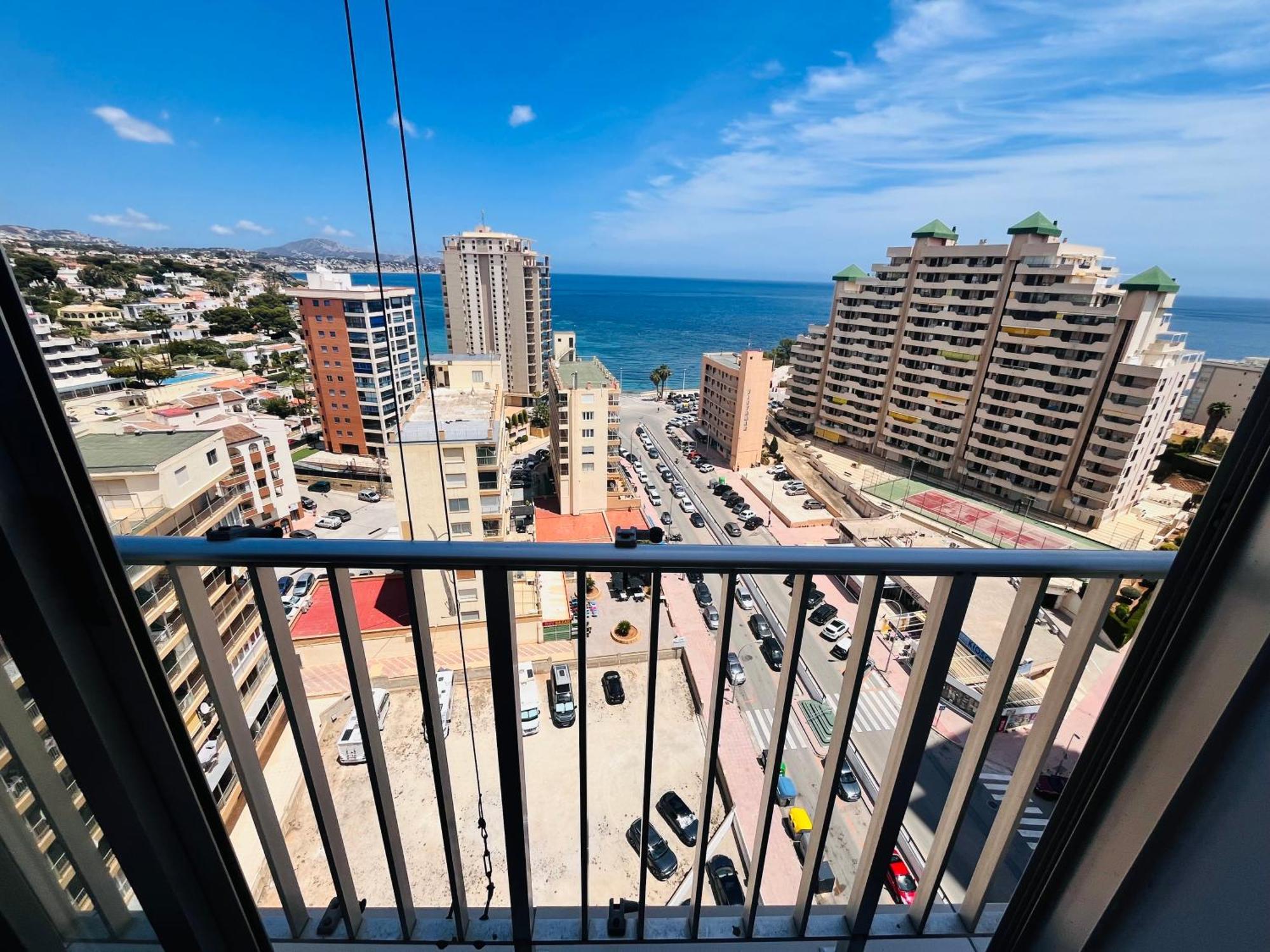 Calpe Apartamento Con Vistas Al Mar Impresionantes A 5 Min De La Playa Aire Wifi Parking Comunitario Zewnętrze zdjęcie